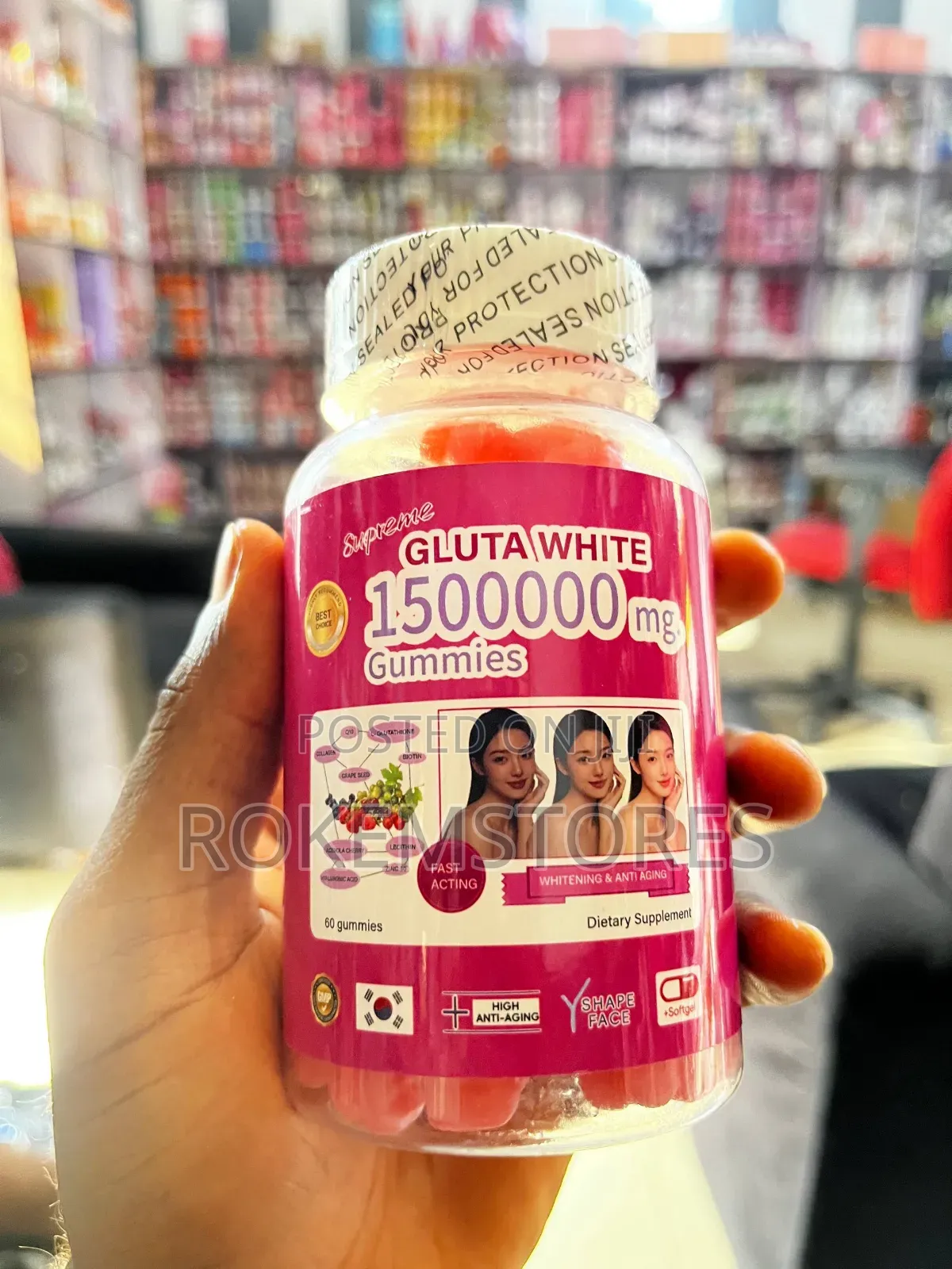 Gluta White Mg Gummies