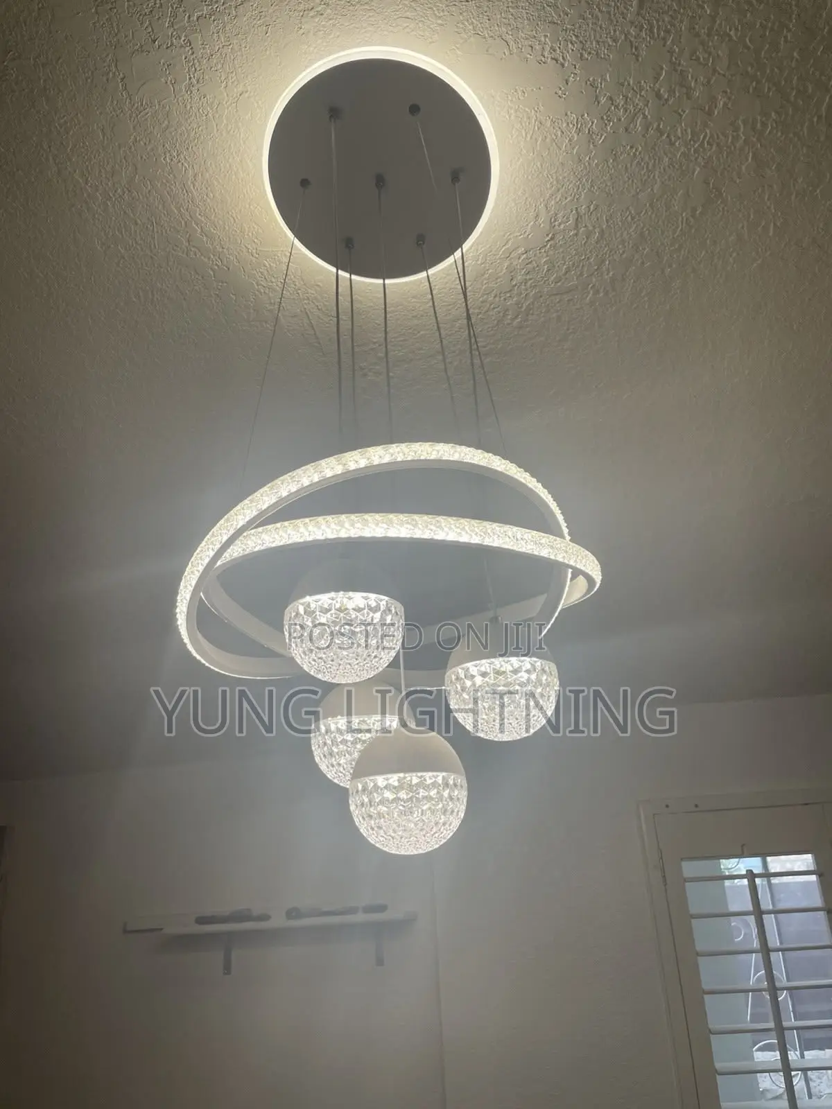 3 Dropping Chandelier