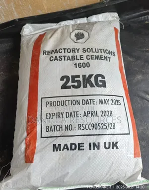 25kg Refractory Solution Castable Cement 1600