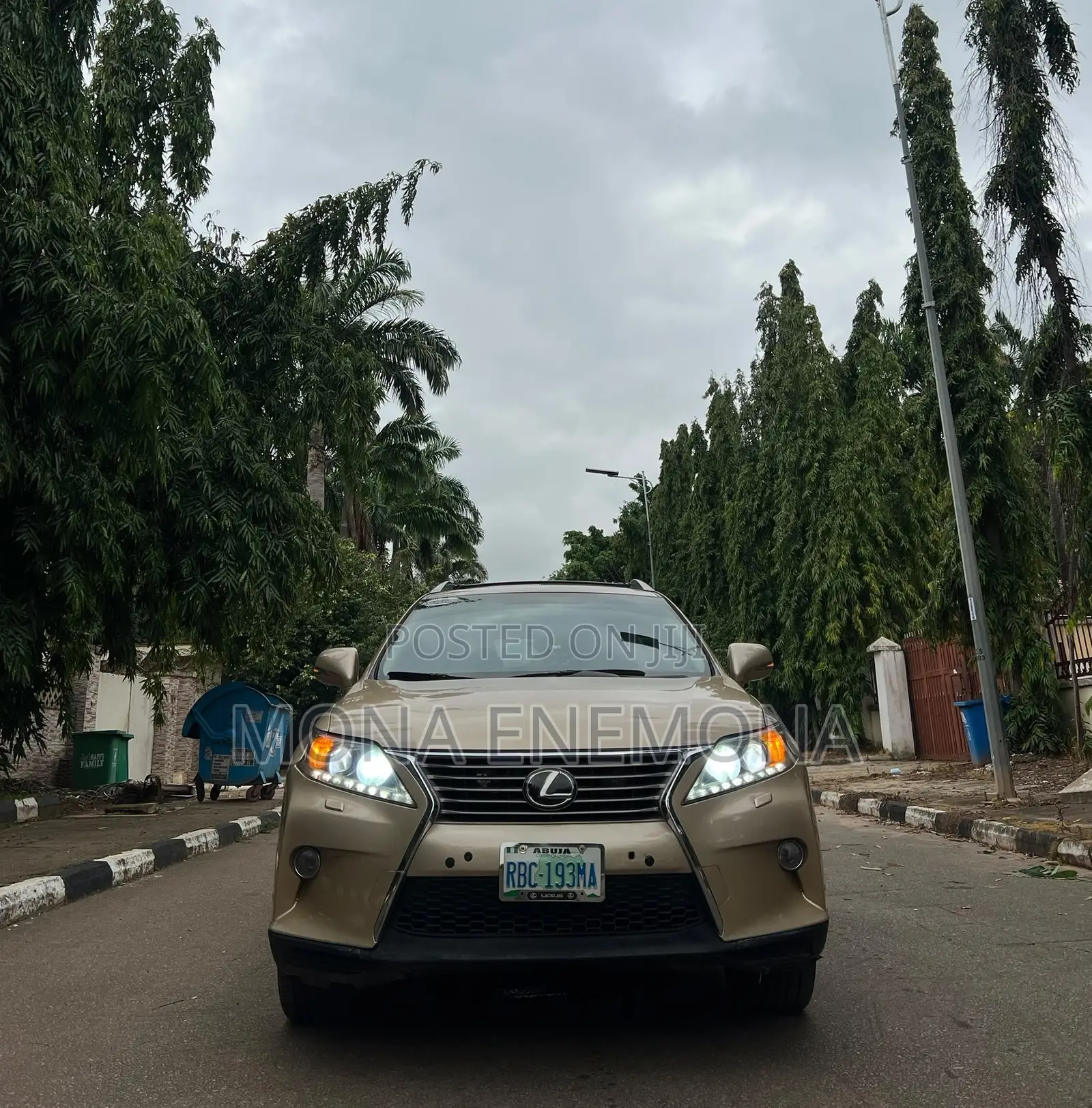 Lexus RX 2011 Gold