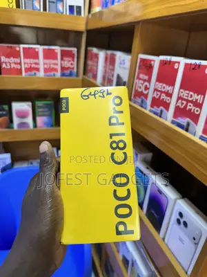 New Xiaomi Poco C81 Pro 64 GB Black