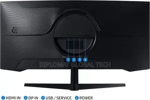 Samsung 34' Odyssey G5 Ultra-Wide Gaming Monitor Curved LC34G55TWWMXUE