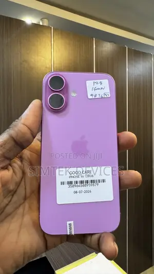 Apple iPhone 16 128 GB Pink