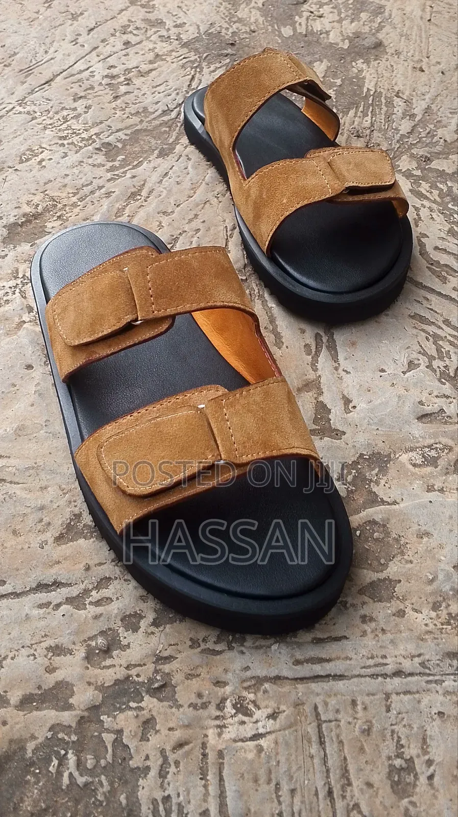 Suede Palm Slippers