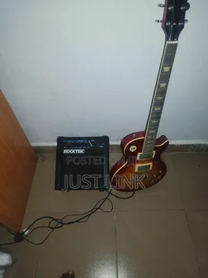 Professional Electric Guitar, With Mini Kombo Speaker