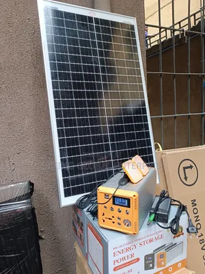 Solar Backup Power Station With USB DC Output