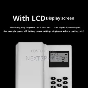 Wireless Intercom With LCD Screen for Offices Homes Etc.