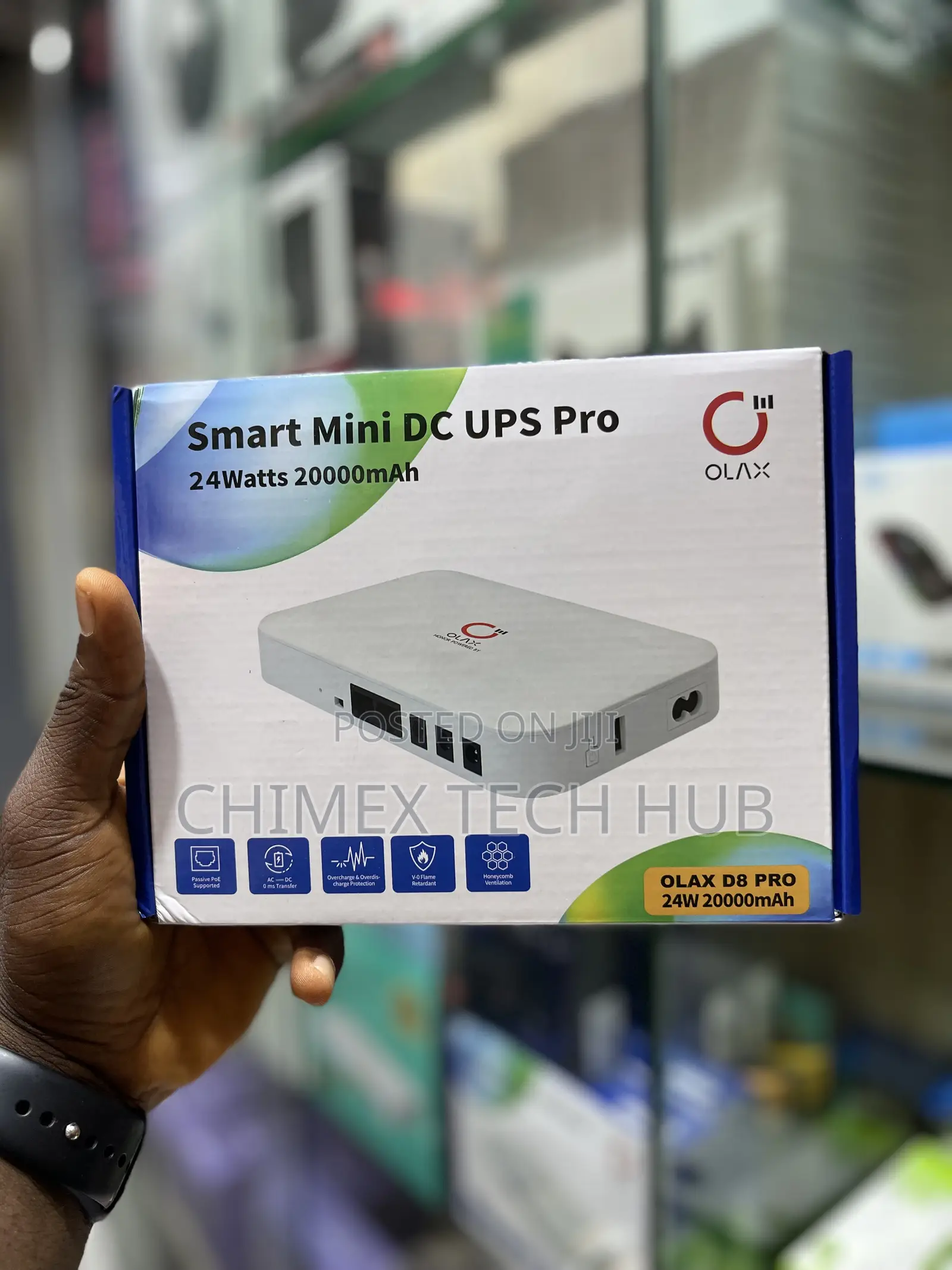 OLAX Smart Mini DC UPS Pro 24Watts 20000mAh