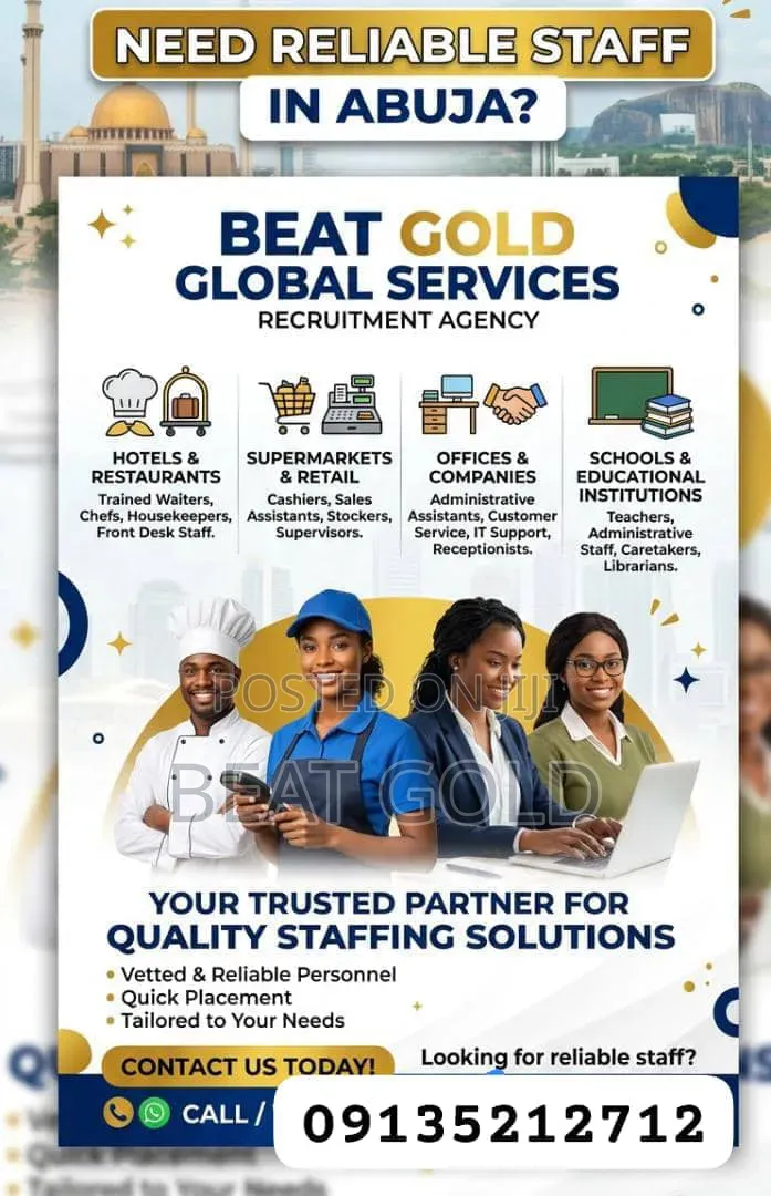 Professional Recruitment Staffing Services in Abuja