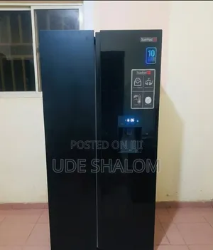 Scanfrost Inverter Double Door Fridge With Dispenser