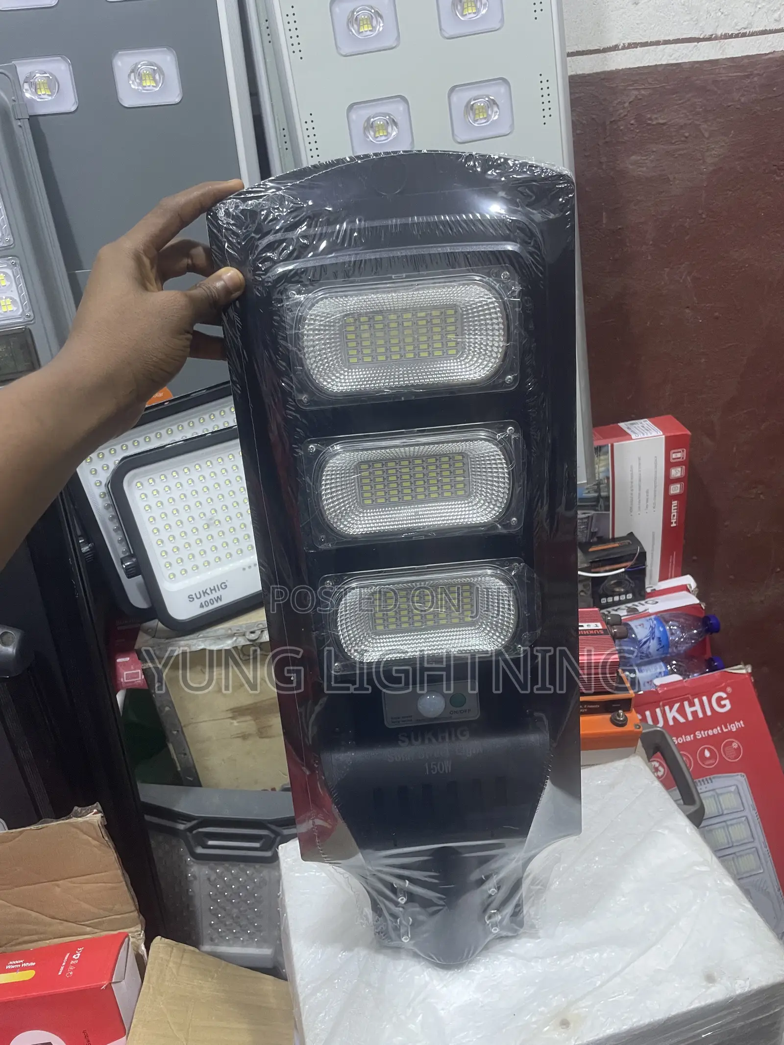 3 Eye Solar Flood Light