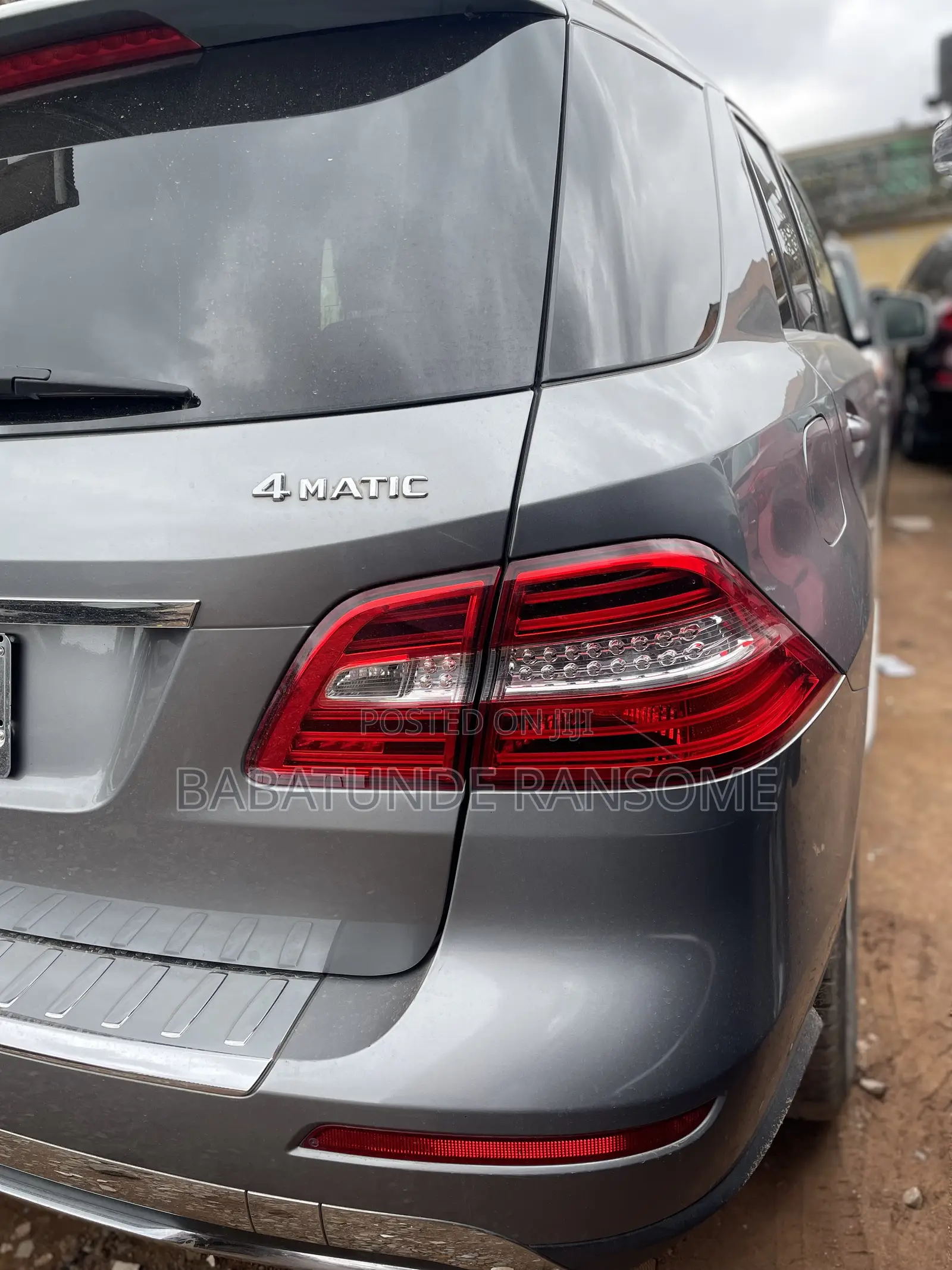 Mercedes-Benz M Class 2012 Gray