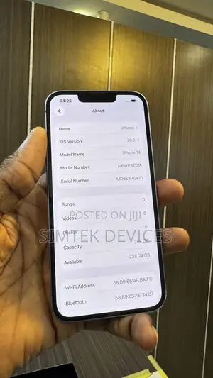 Apple iPhone 14 256 GB Blue