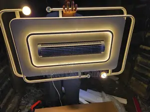 3 Color Ceiling Light With Large Fan