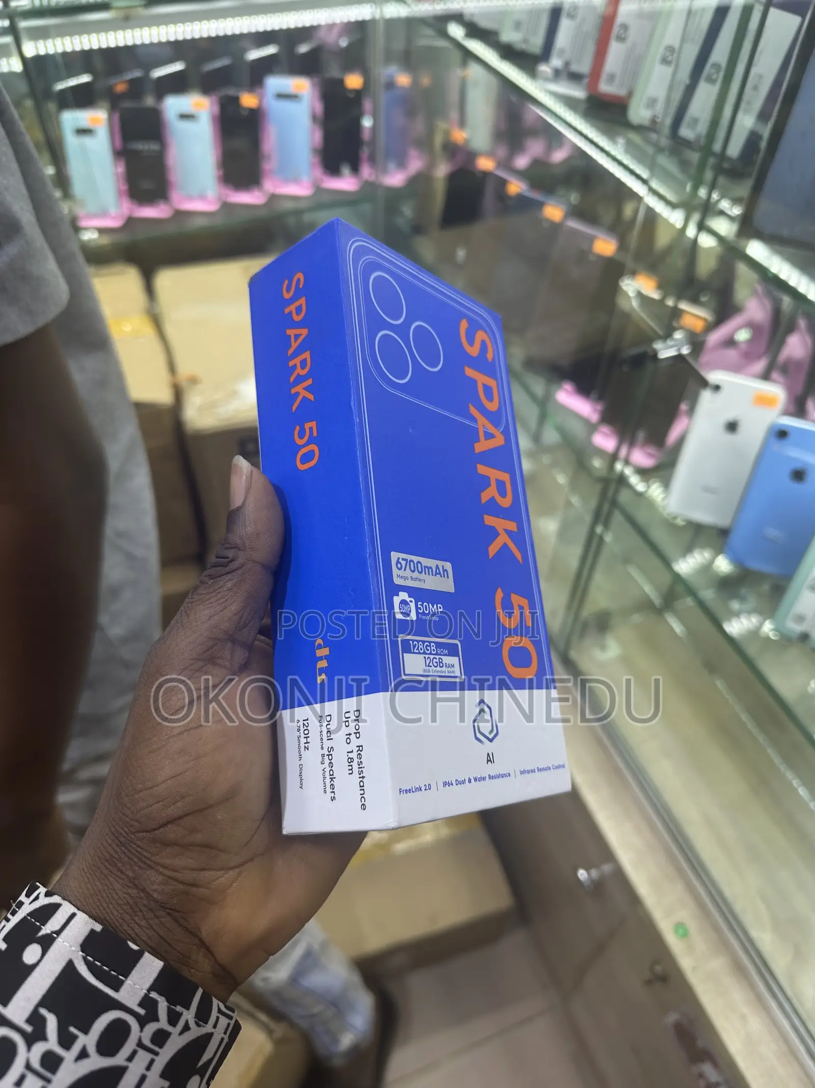 New Tecno Spark 50 128 GB