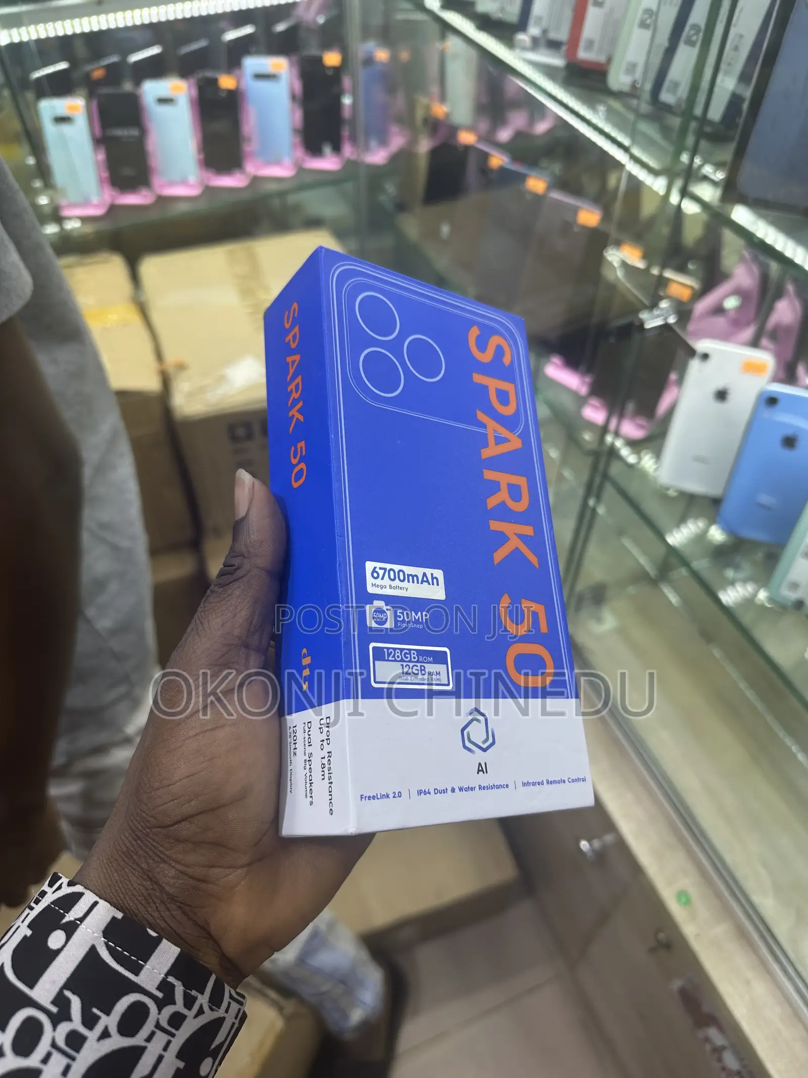 New Tecno Spark 50 128 GB