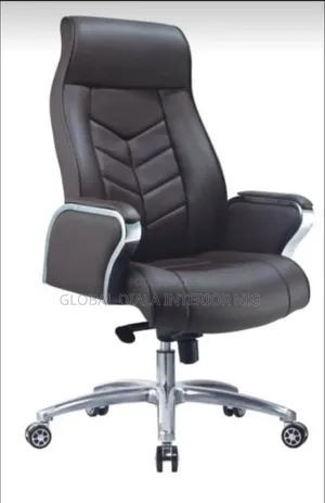 Boss Office Products High-Back Ergonomic Leather Executive Chair