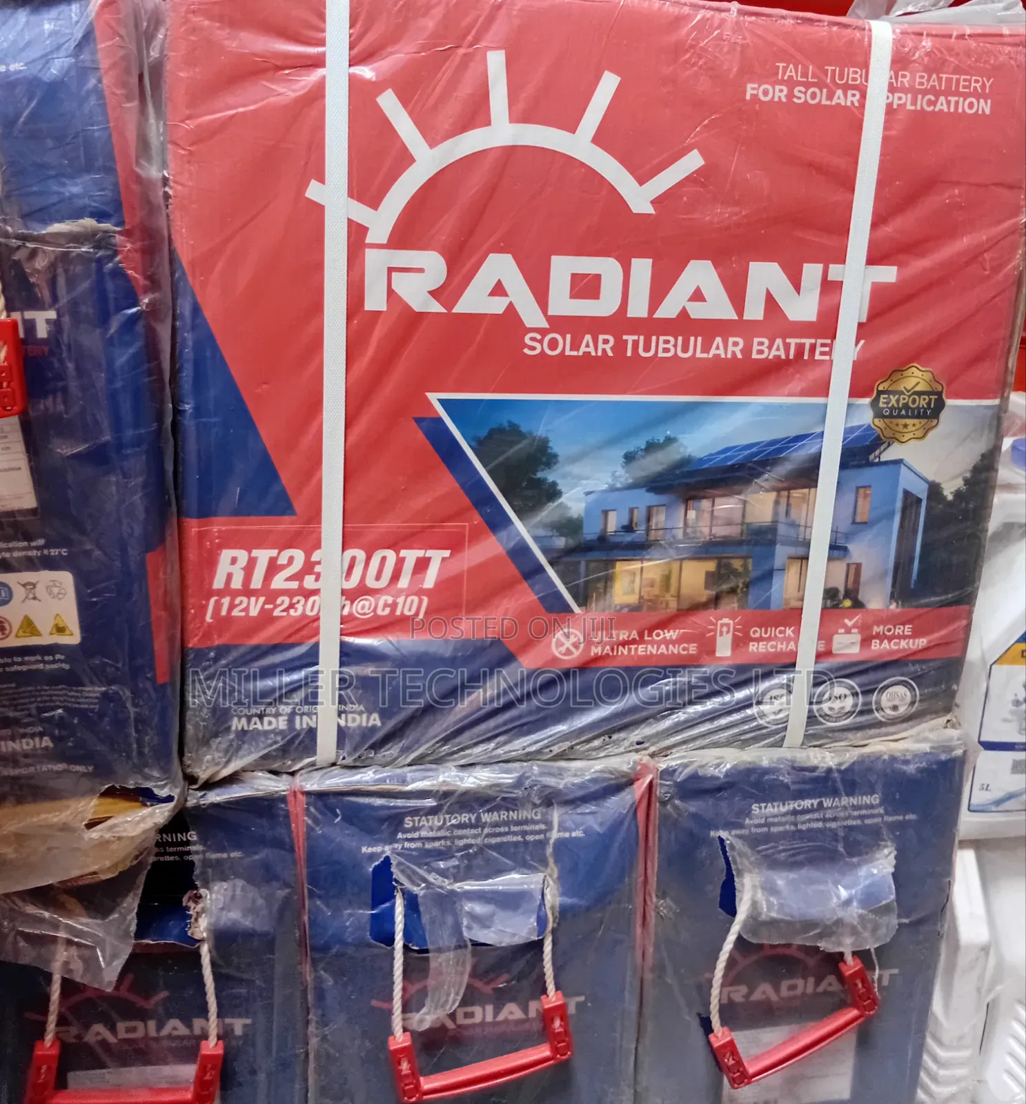 Radiant Tubular 230ah