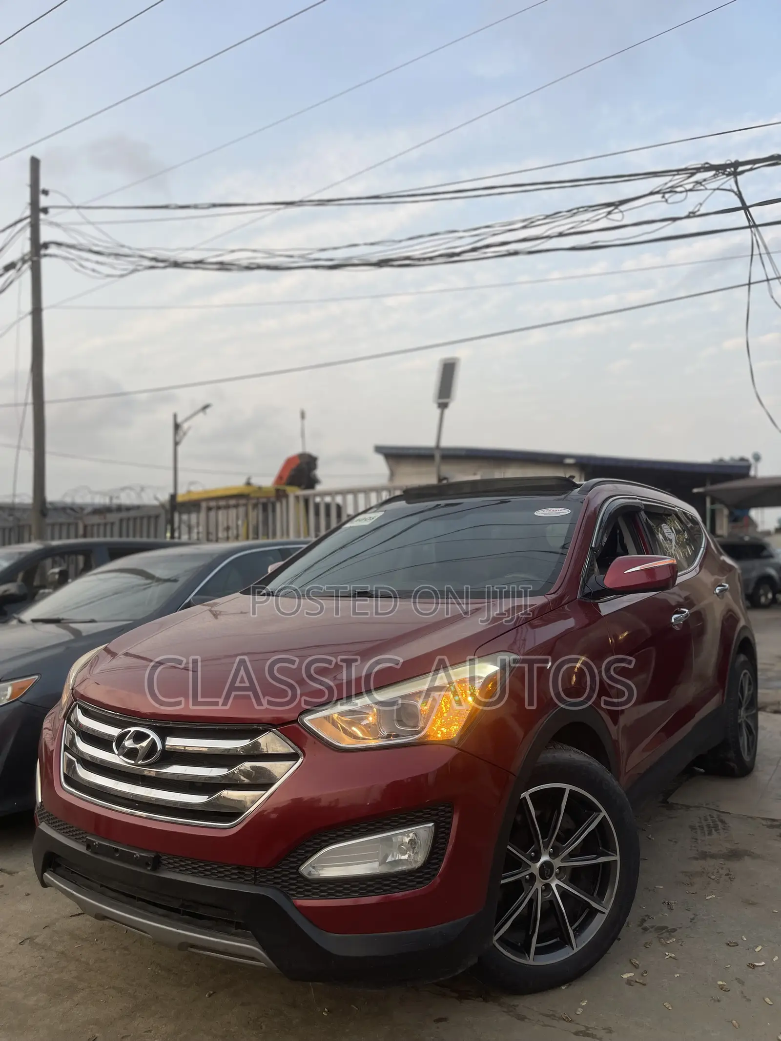 Hyundai Santa Fe 2014 Red