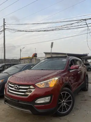 Hyundai Santa Fe 2014 Red