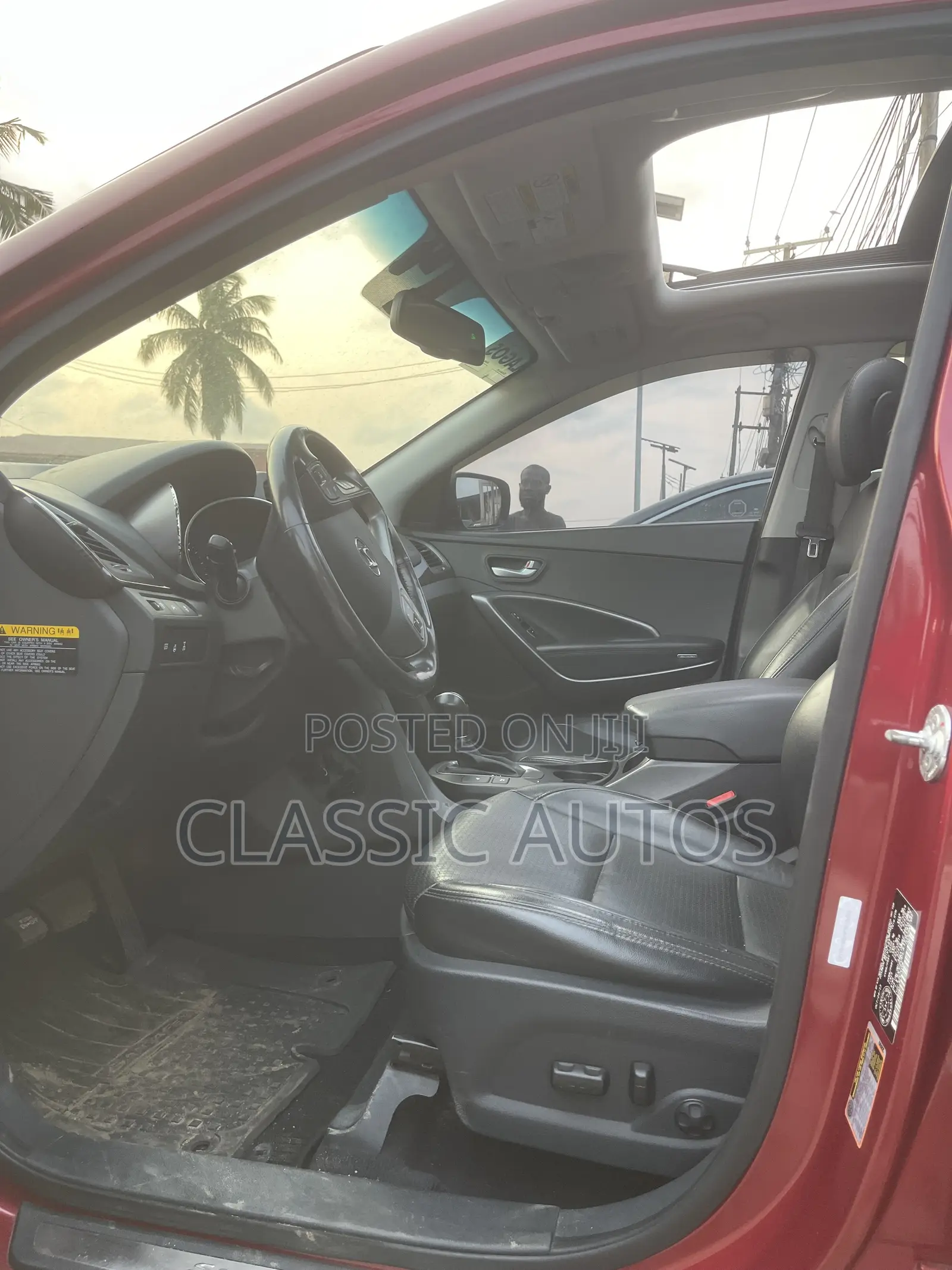 Hyundai Santa Fe 2014 Red