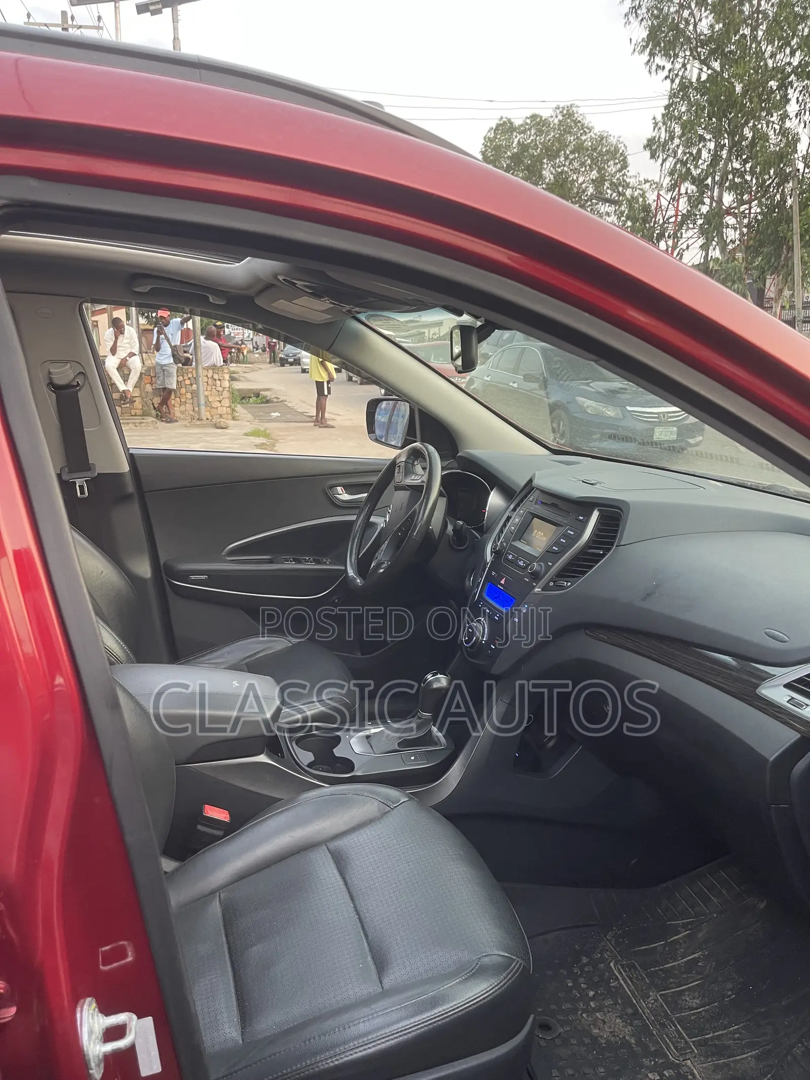 Hyundai Santa Fe 2014 Red