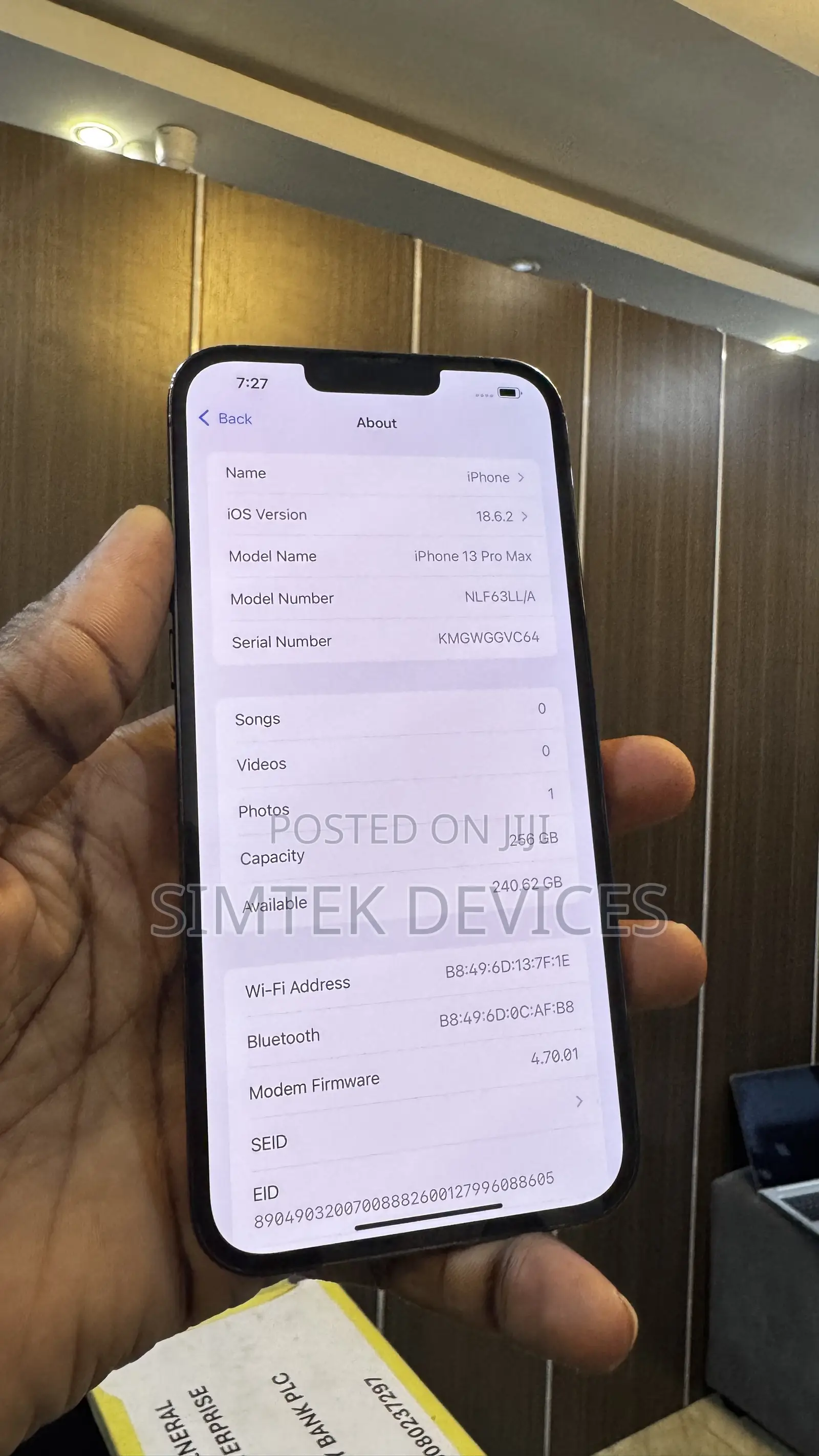 Apple iPhone 13 Pro Max 256 GB Black