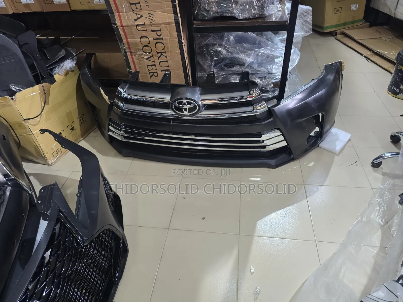 Complete Bumper Highlander 2018