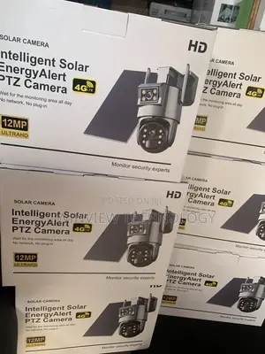 Ubox Dual Lens Solar Camera (12mp)