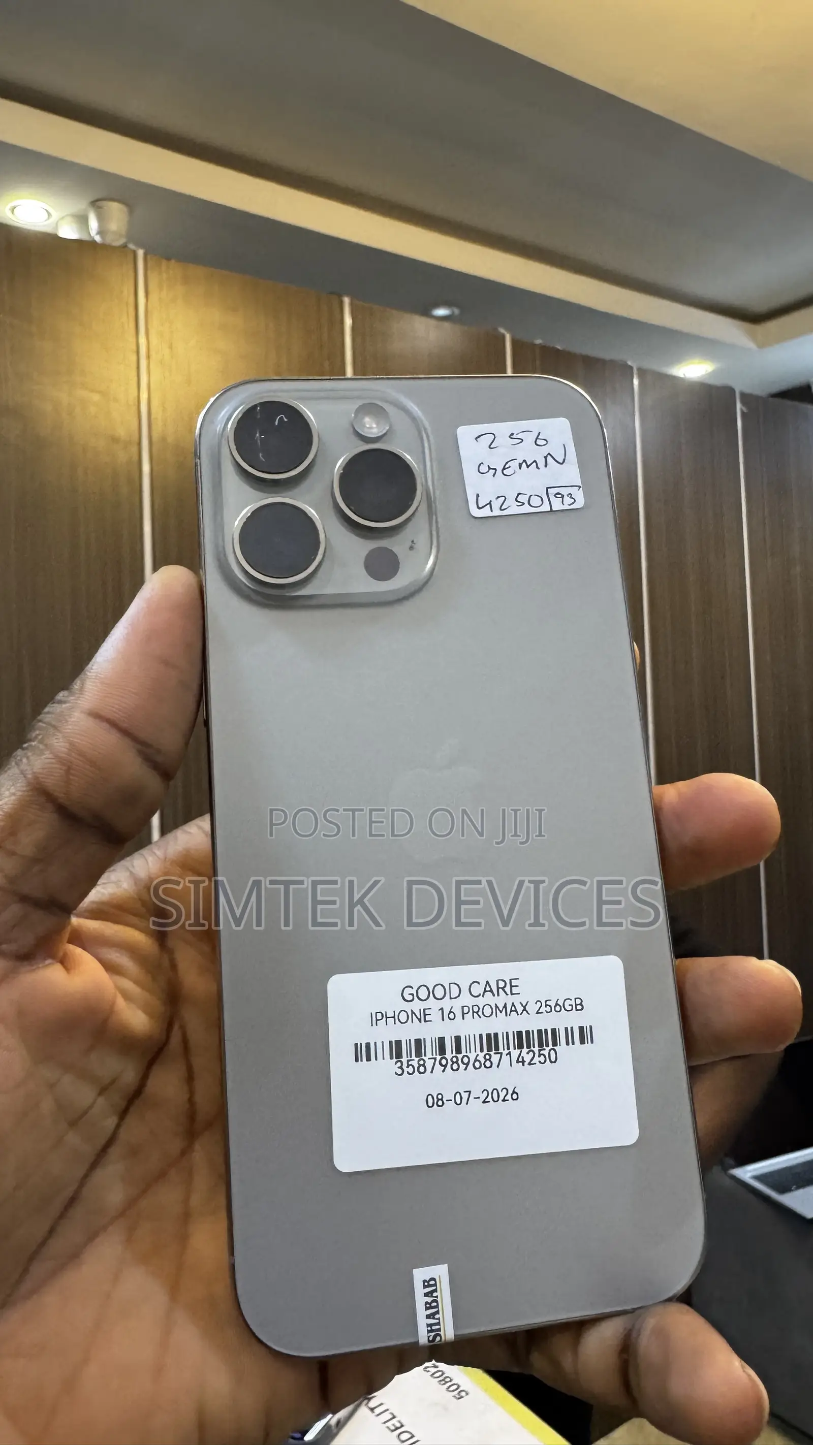 Apple iPhone 16 Pro Max 256 GB Silver