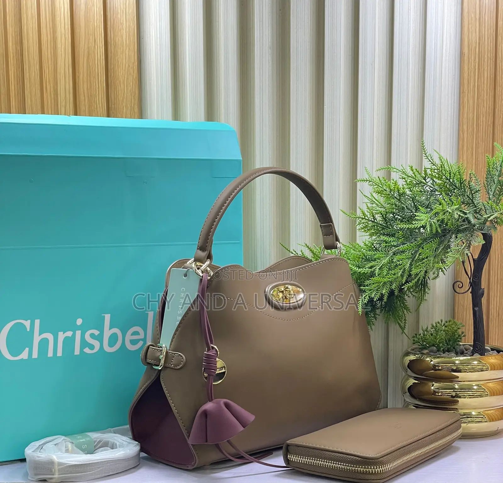 Beautiful Chrisbella Handbag With Purse
