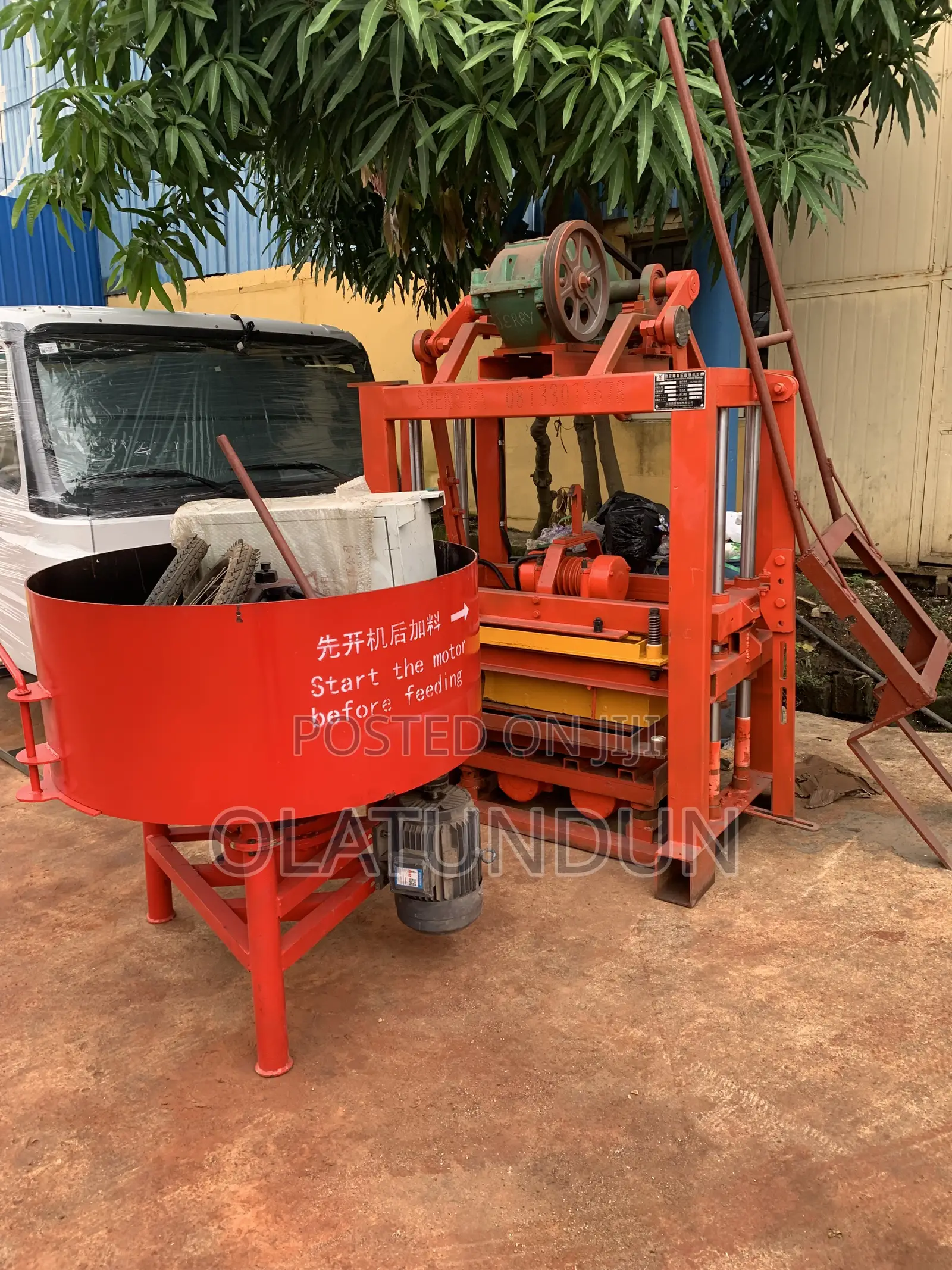 Block Moulding Machine