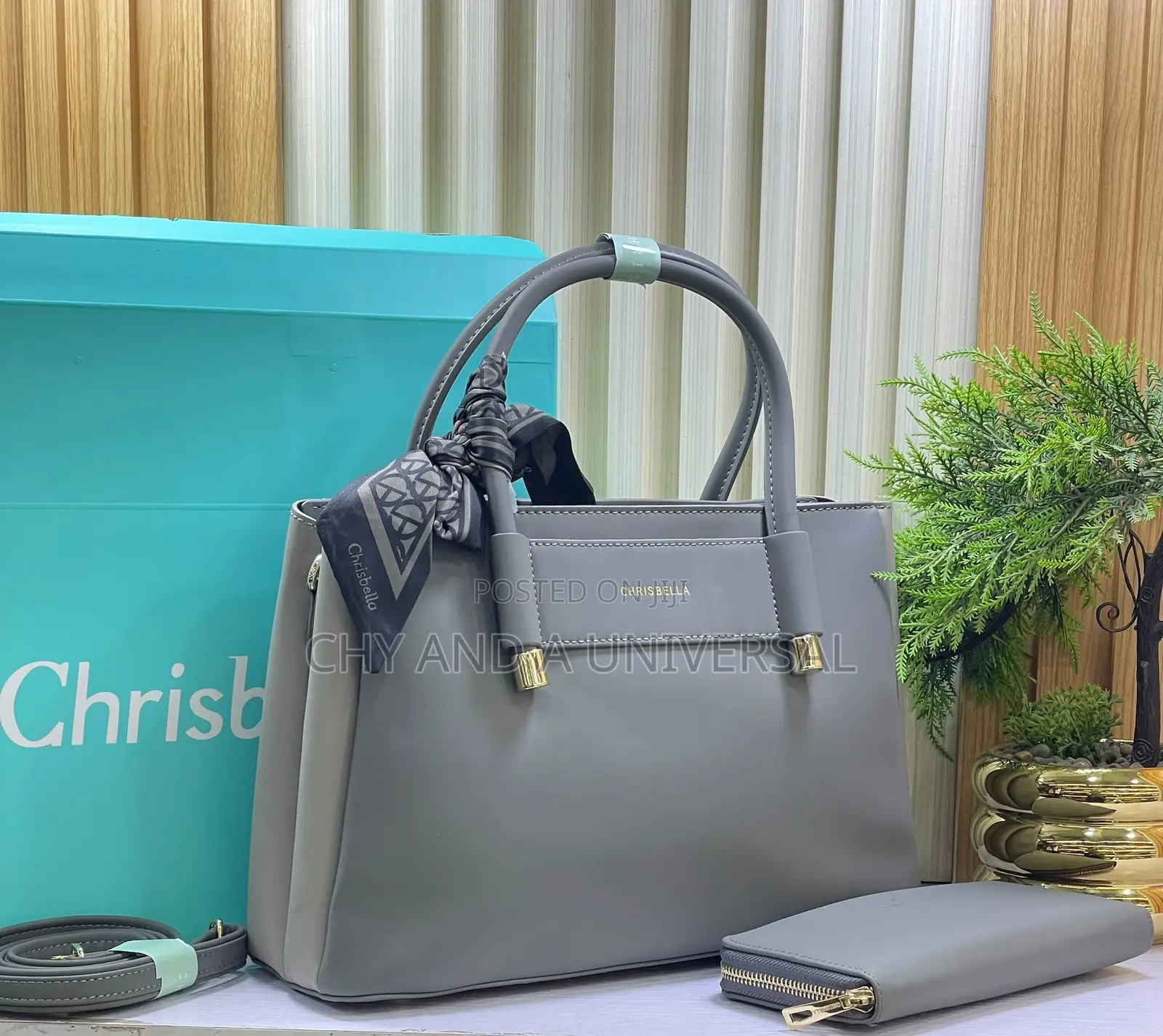 Exotic Chrisbella Women’s Handbag With Purse
