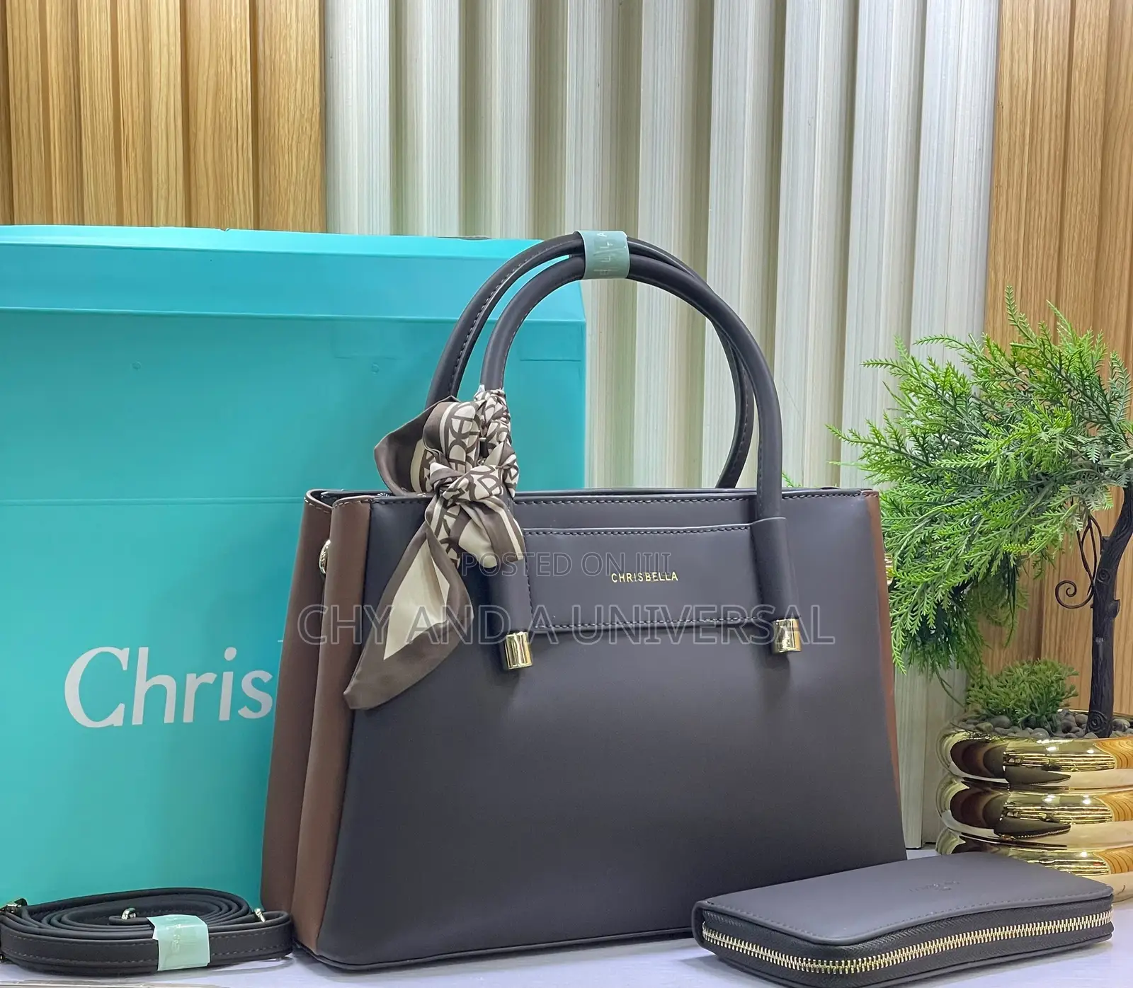 Exotic Chrisbella Women’s Handbag With Purse