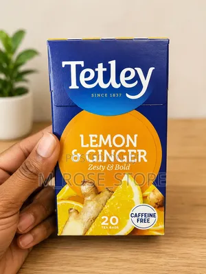 Tetley Lemon and Ginger Tea