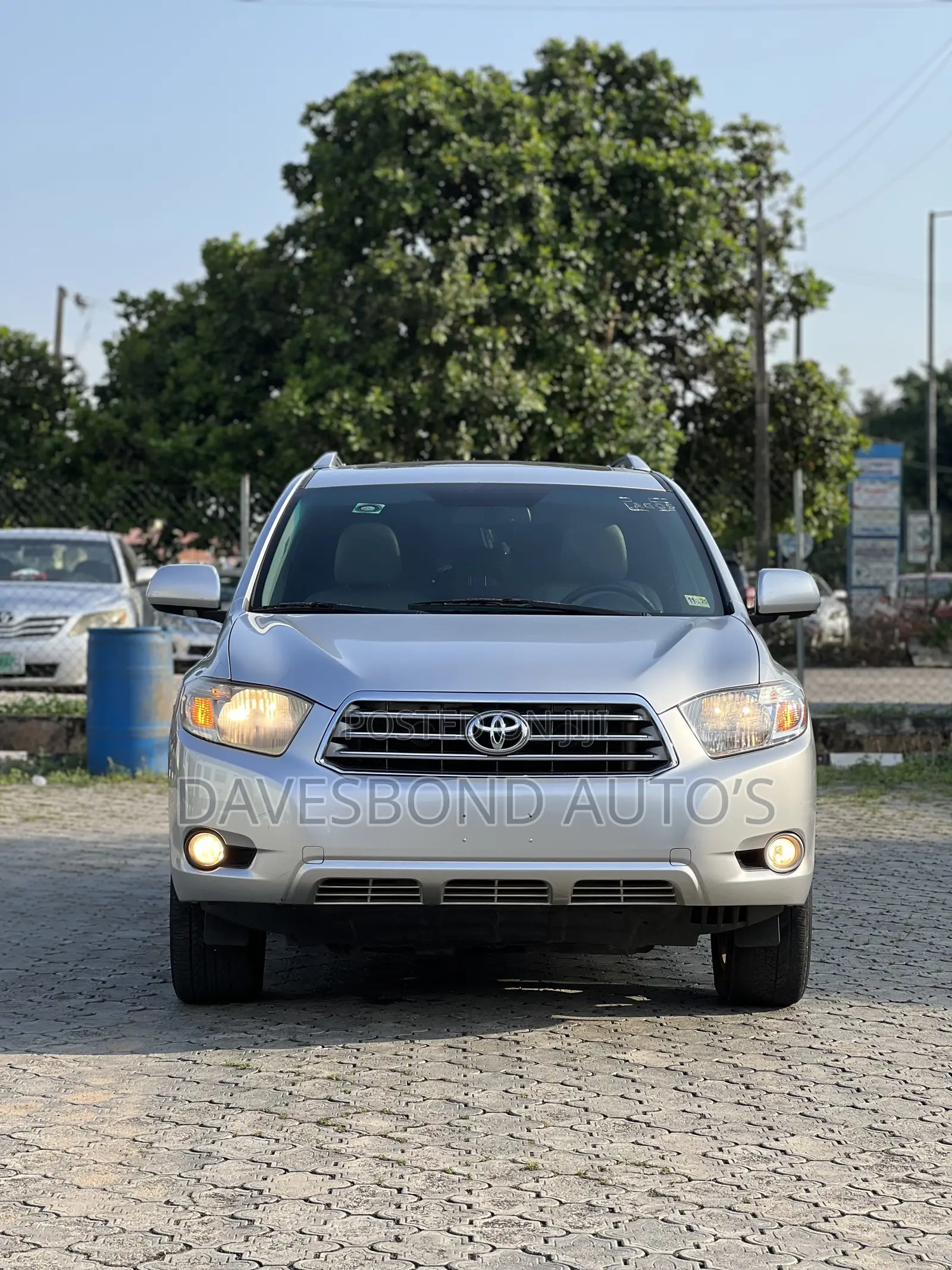 Toyota Highlander Limited 2008 Silver