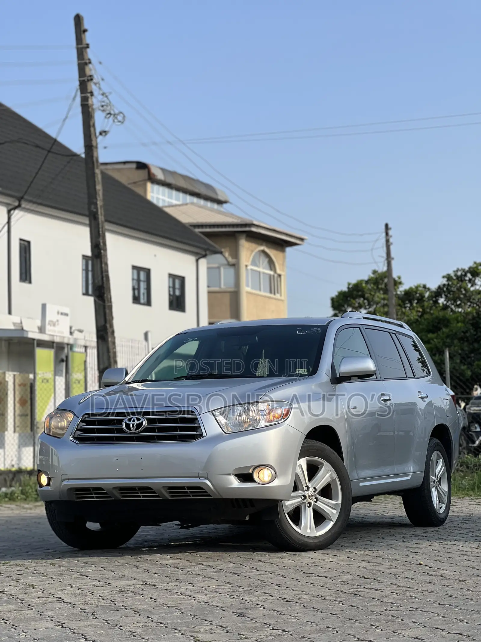Toyota Highlander Limited 2008 Silver