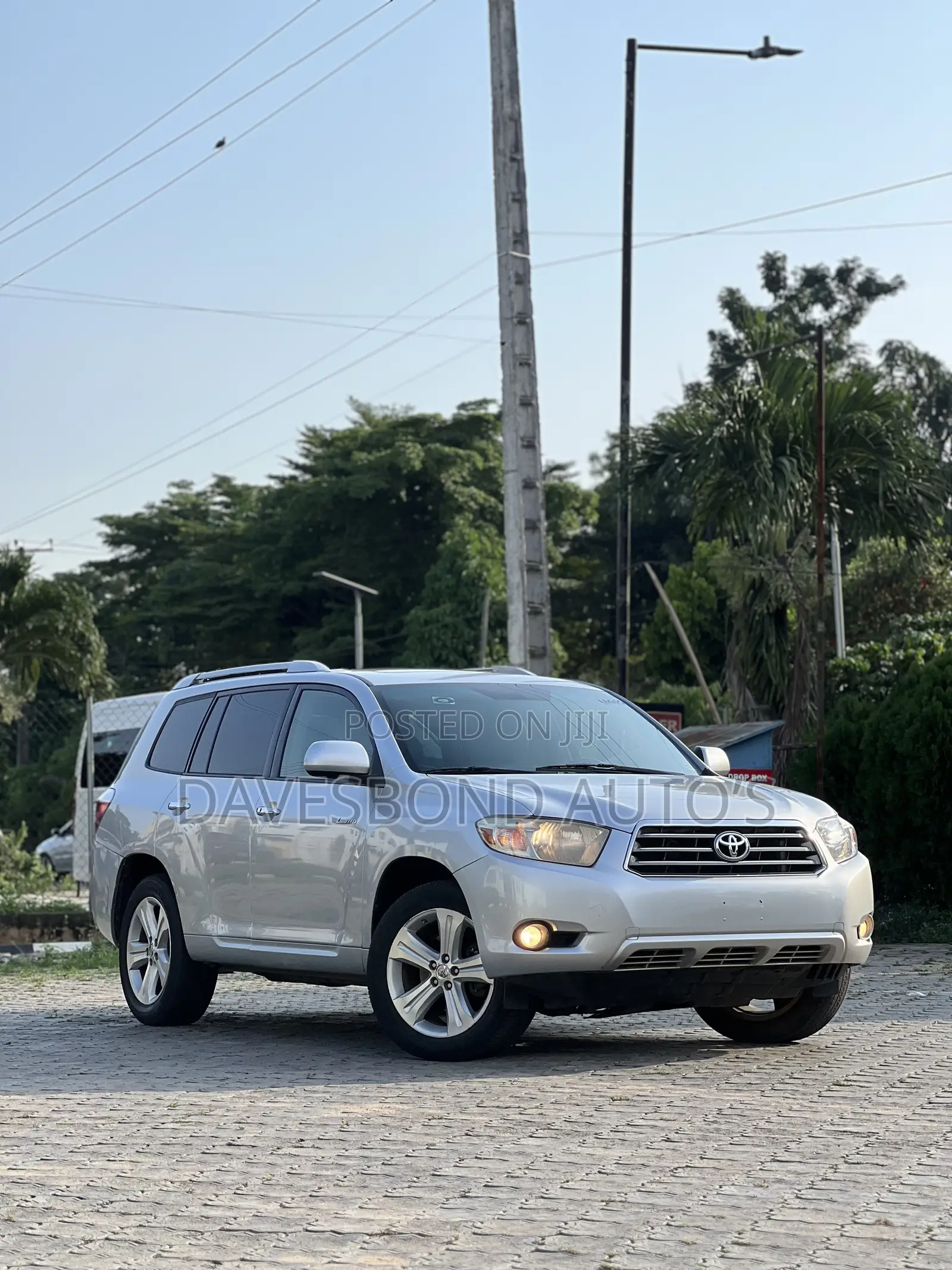 Toyota Highlander Limited 2008 Silver
