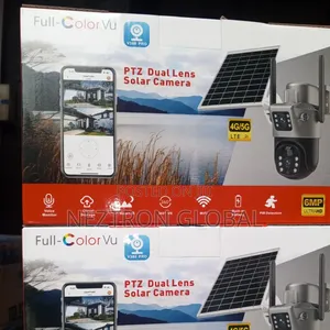 Dual Lens Solar Camera (V380 PRO)