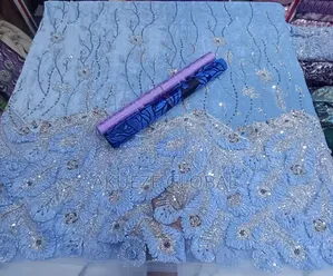 New Luxurious Velvet Beaded Lace With 3D Rope