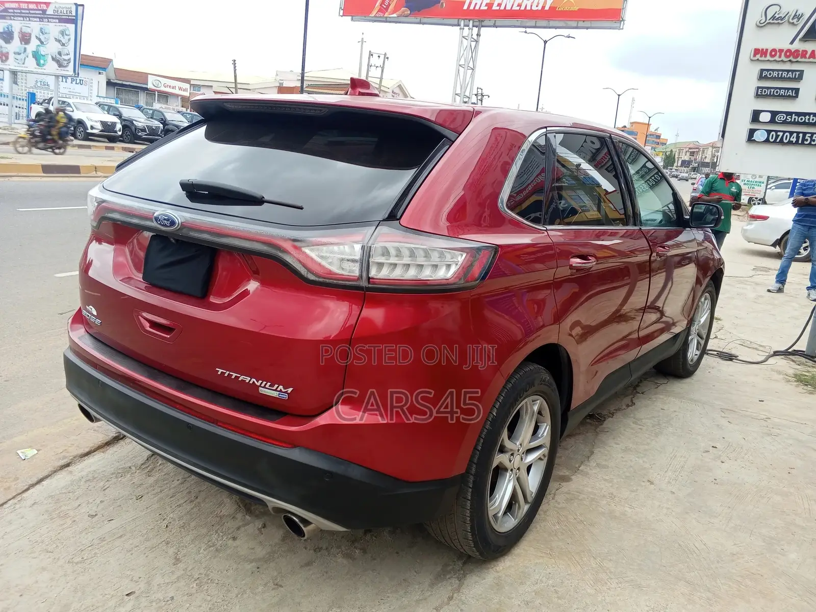 Ford Edge 2016 Red