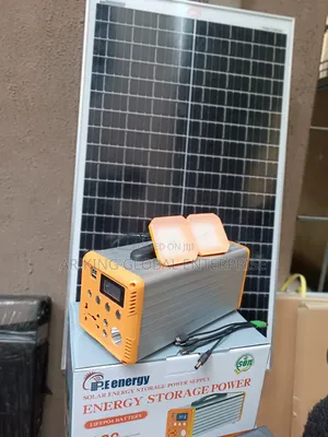 Home Solar Backup System With Long-Life Battery