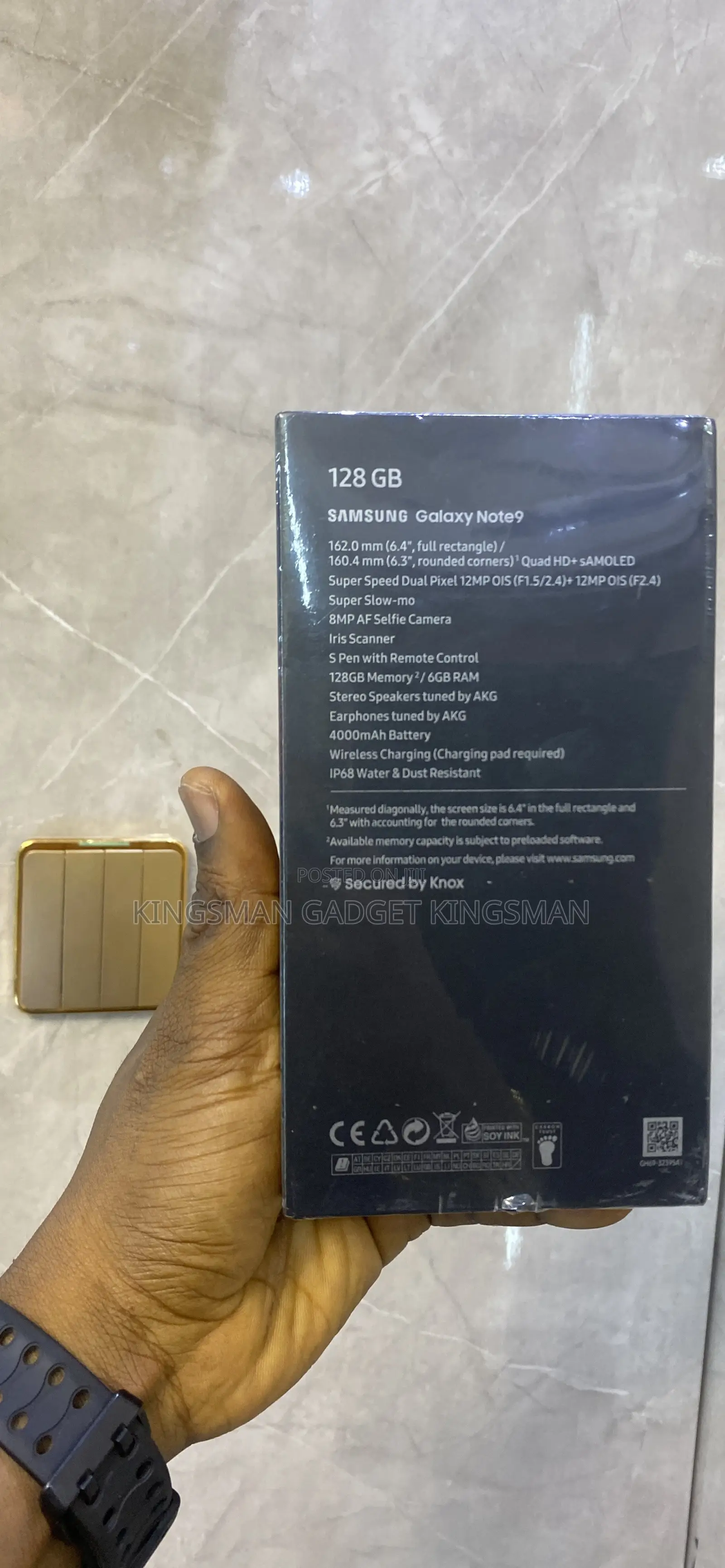 New Samsung Galaxy Note 9 128 GB Blue
