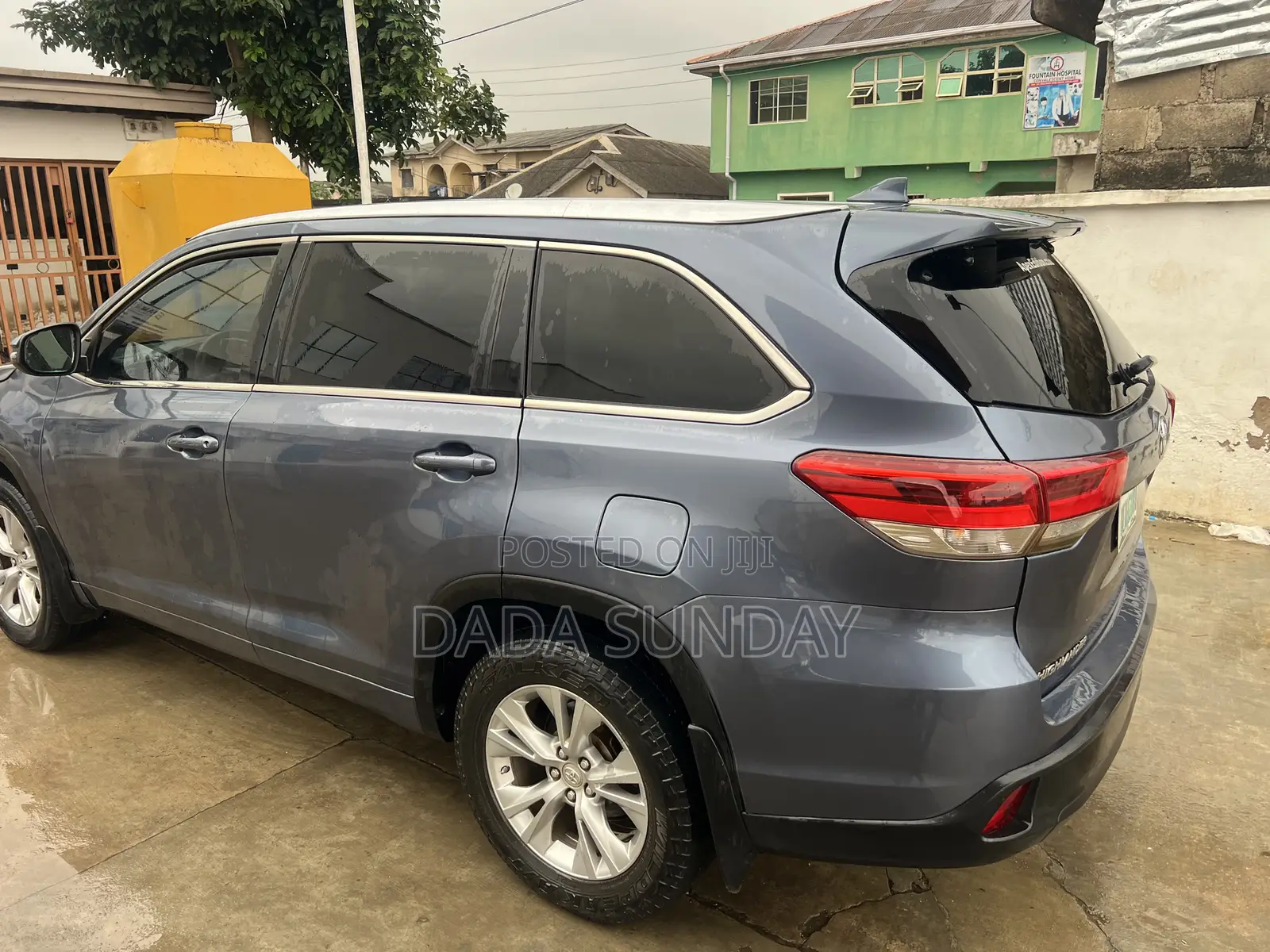 Toyota Highlander 2016 Blue