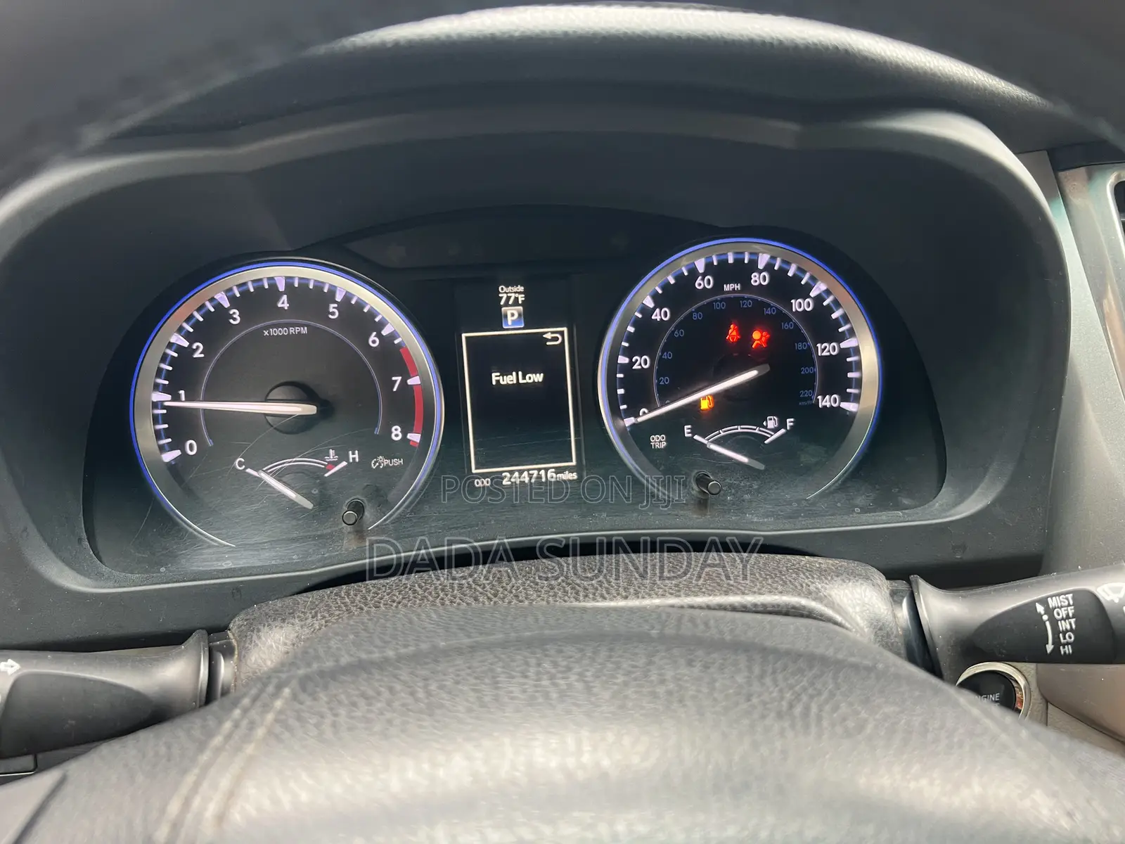 Toyota Highlander 2016 Blue