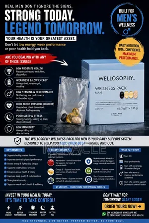 Oriflame Wellosophy Wellness Pack for Man