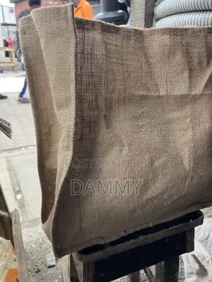 Plain Jute Tote Shopping Bags