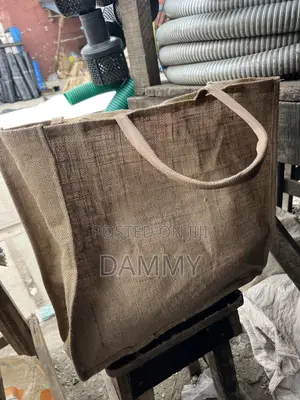 Plain Jute Tote Shopping Bags