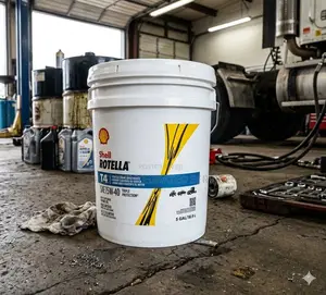 Shell Rotella T4 Triple Protection 15w-40 Diesel Engine Oil.