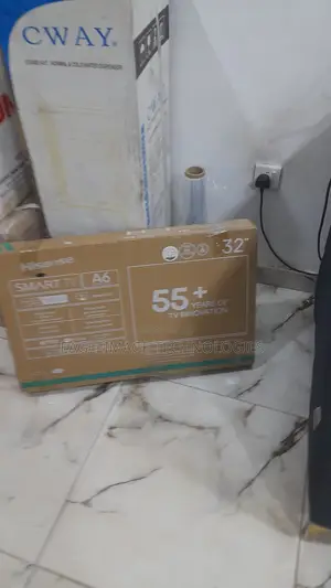 Super Clear Brand New Hisense 32" A6 Series Smart TV